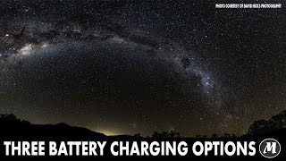Three Battery Charging Options | Modcon Campers