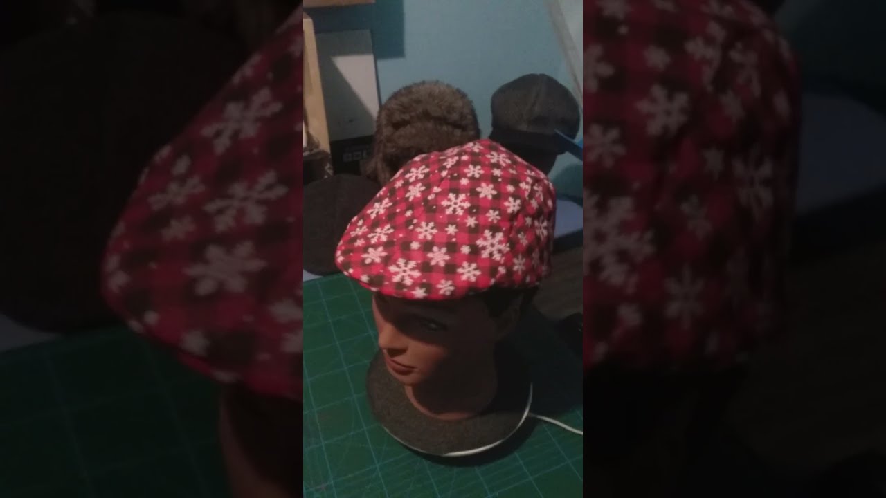 How to make FlatCap using regular sewing machine 🤔