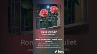 Romeo and Juliet  Created by Aryka Credit: A.I. Composers & 'Made With Suno' #ai Generated Song