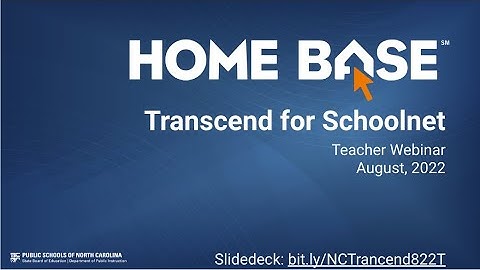 Tanscend Teachers Webinar