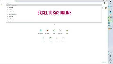 Data Analysis: Excel - SAS Online - ANOVA