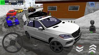 Winter Ski Park: Snow Driver || SUV Driving Simulator - Android Gameplay FHD screenshot 4