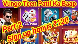 part 2 // New Teen Patti App // Teen Patti Vungo Jesa App // #onlineearning #teenpatti screenshot 4