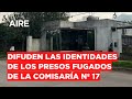 🔴 Las identidades de los seis detenidos que escaparon de la Subcomisaría 17° de Santa Fe 🔴
