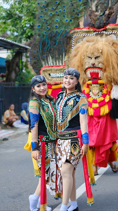 Pesona karnaval bersih Kelurahan Sumbergedong Trenggakek #shortvideo #jaranan #reog