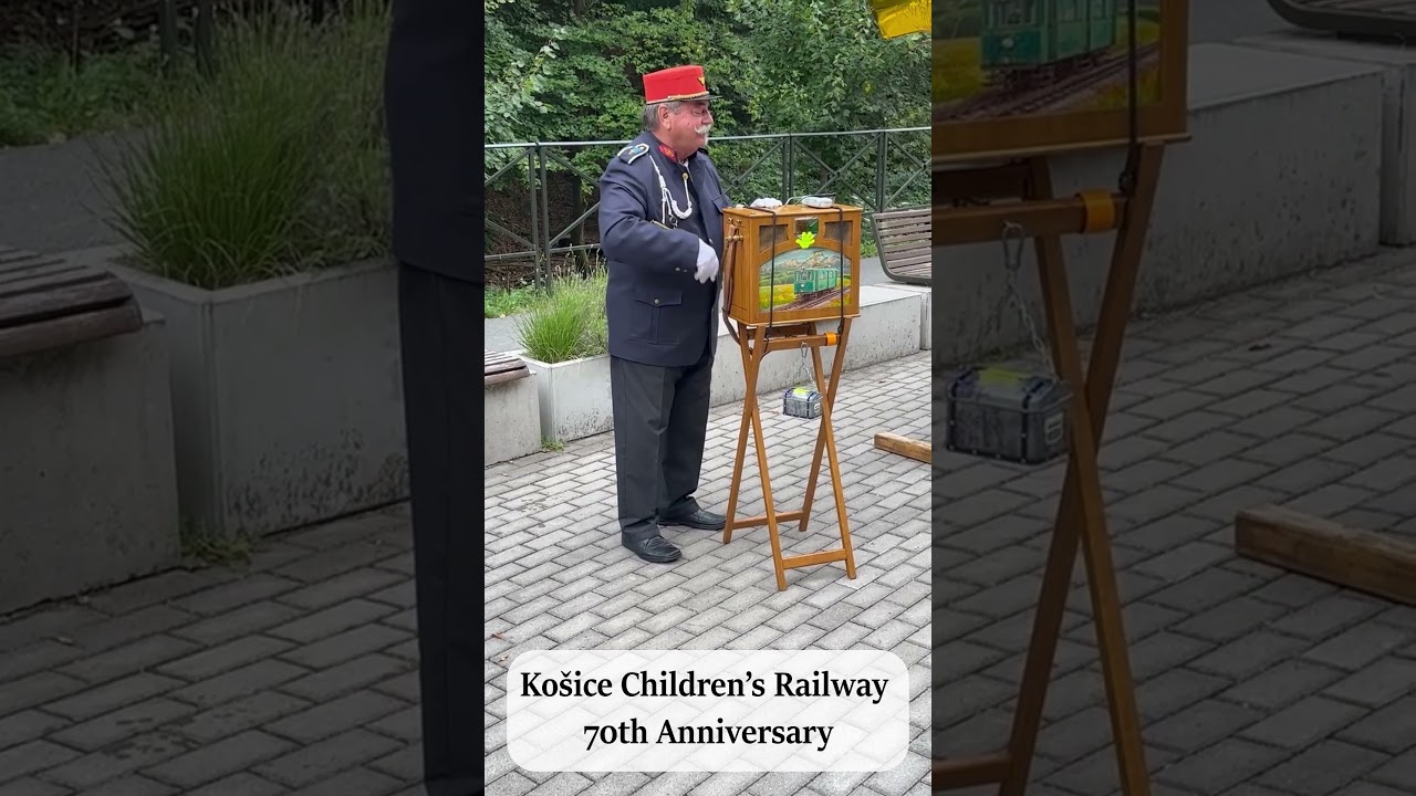 Košice Children’s Railway 70th Anniversary 🎶 Barrel Organ Performance 