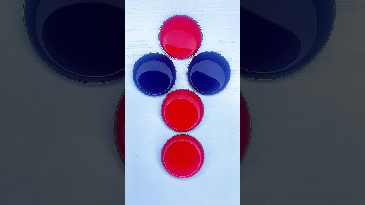 What Happens When You Paint Coins These Colors?🟢🔵🟡🔴🟣 