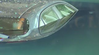 Car crashes into north Seattle LA Fitness and lands in occupied pool 