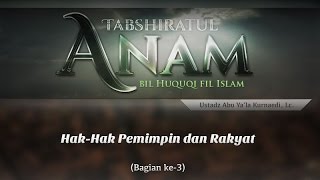 Kajian Kitab Tabshiratul Anam bil Huquqi fil Islam