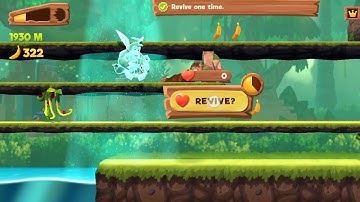 Banana Kong 2 Revive one time (In One Run)