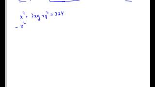 Equation Manipulation Example