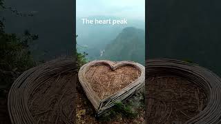 The heart peak  heart hikingadventures nature love