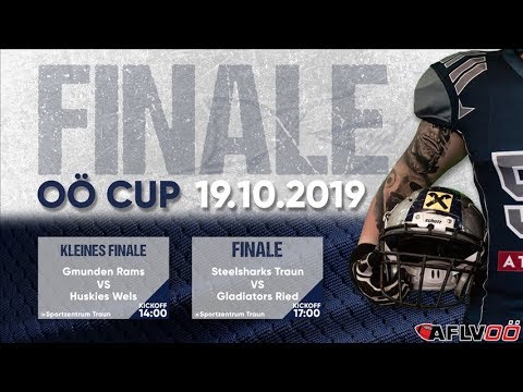 OÖ Cup Finale: Steelsharks Traun vs. Gladiators Ried 19-10-2019