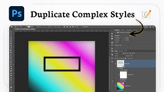 How to copy layer effects in Photoshop (Paste Style)