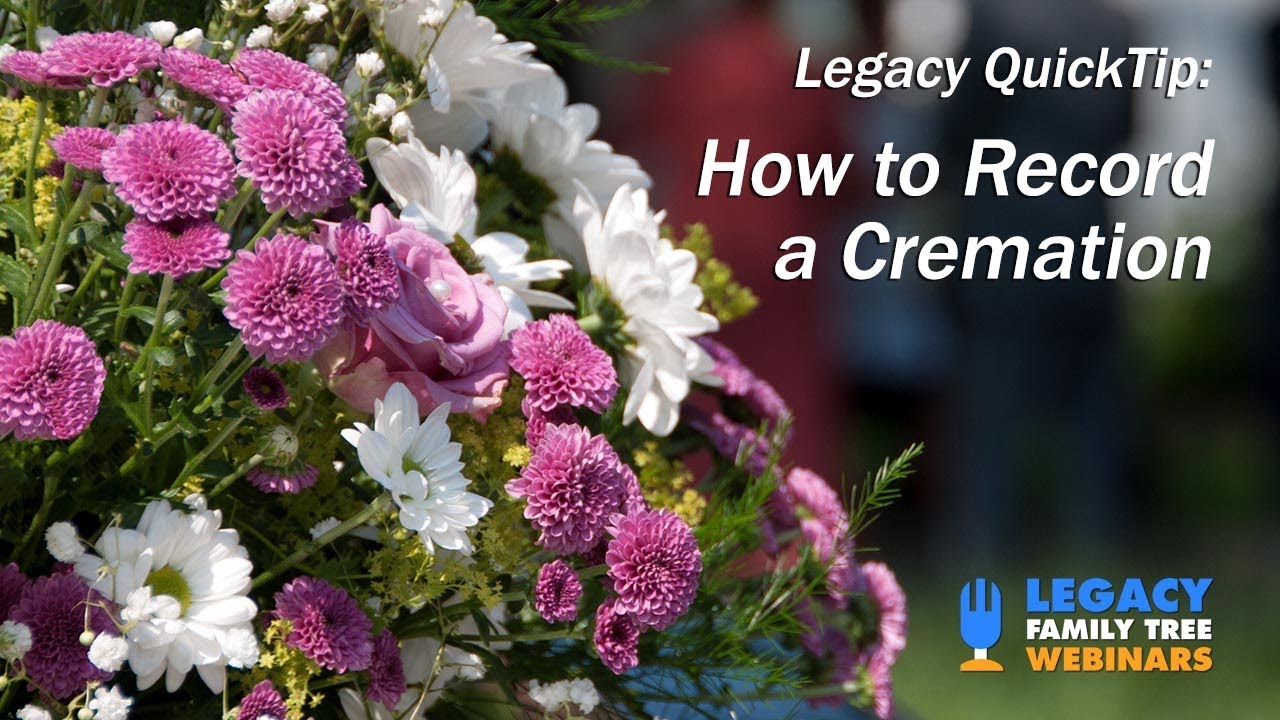 Legacy Quick Tip Video How to Record a Cremation YouTube