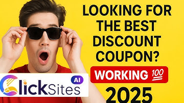 🔥 20% OFF ClickSites AI Promo Code (July 2025) | Best AI Website Builder Tutorial