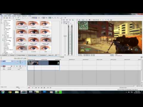 Sony Vegas render settings & color correction mw2