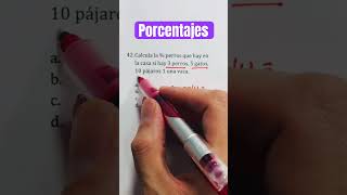 Porcentajes #aritmetica #razonamiento
