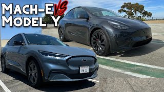 Ford Mustang Mach-E vs. Tesla Model Y -- Which One Should You Buy?