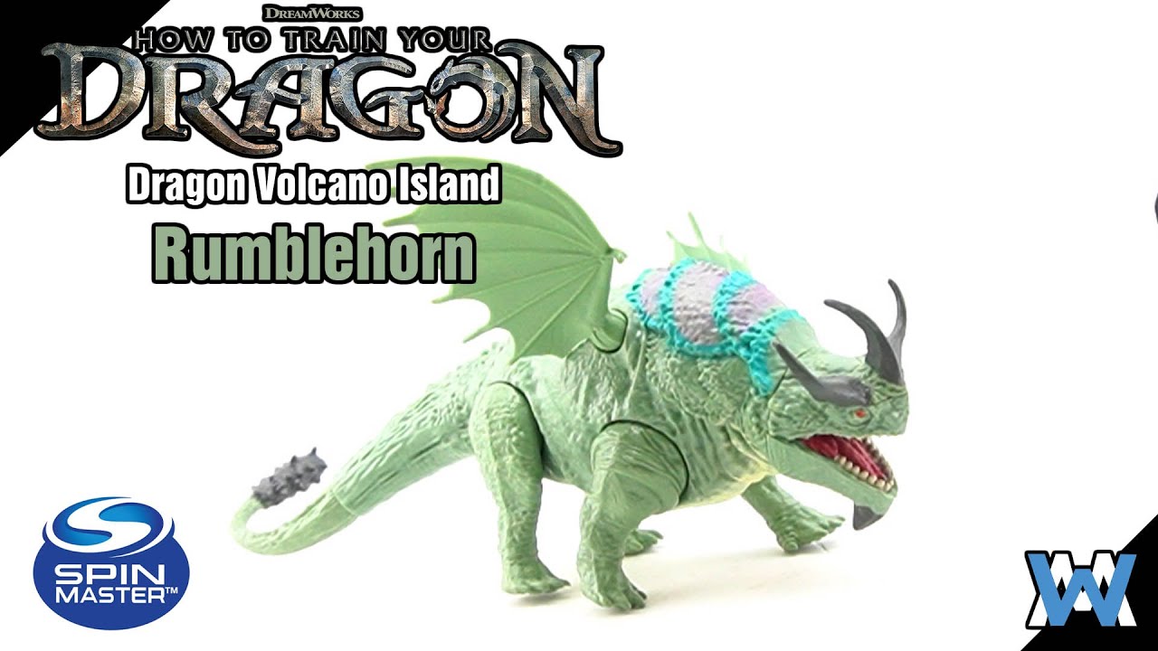 Get Ready To Rumble!!| How To Train Your Dragon Rumblehorn Movie Toy ...