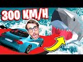 SALTO NELLO SQUALO GIGANTE A 300 KM/H! *MEGA RAMPA* - BeamNG Drive