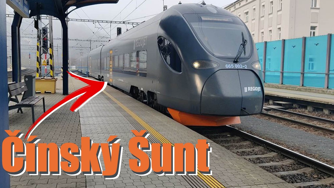 Nový a už se rozpadá?│Recenze vlaku CRRC Sirius (Regiojet) na lince R23 Ústí.n.L.-Kolín