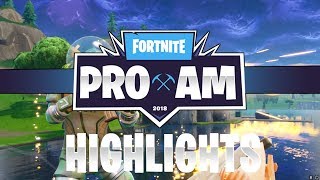Fortnite Pro AM Tournament Highlights | Ninja Wins Pro AM Tourney 【Fortnite Battle Royale】
