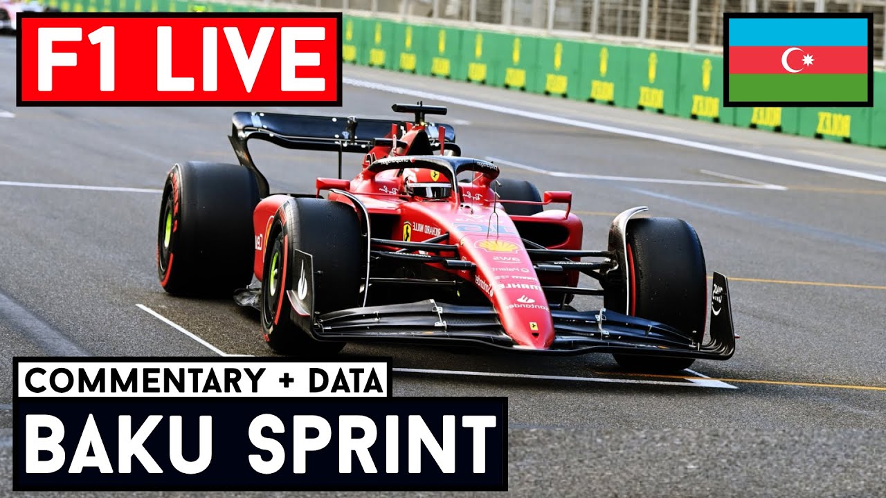 🔴F1 LIVE - Baku GP SPRINT RACE - Live Timing + Commentary