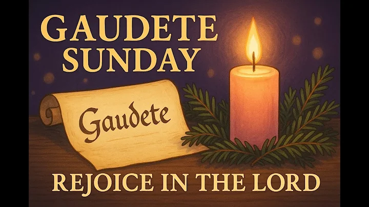 Why is the Advent Wreath Candle PINK? Gaudete Sunday Joy for Kids