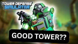 THE SABOTEUR TOWER IS FINALLY HERE... | ROBLOX - Tower Defense Simulator