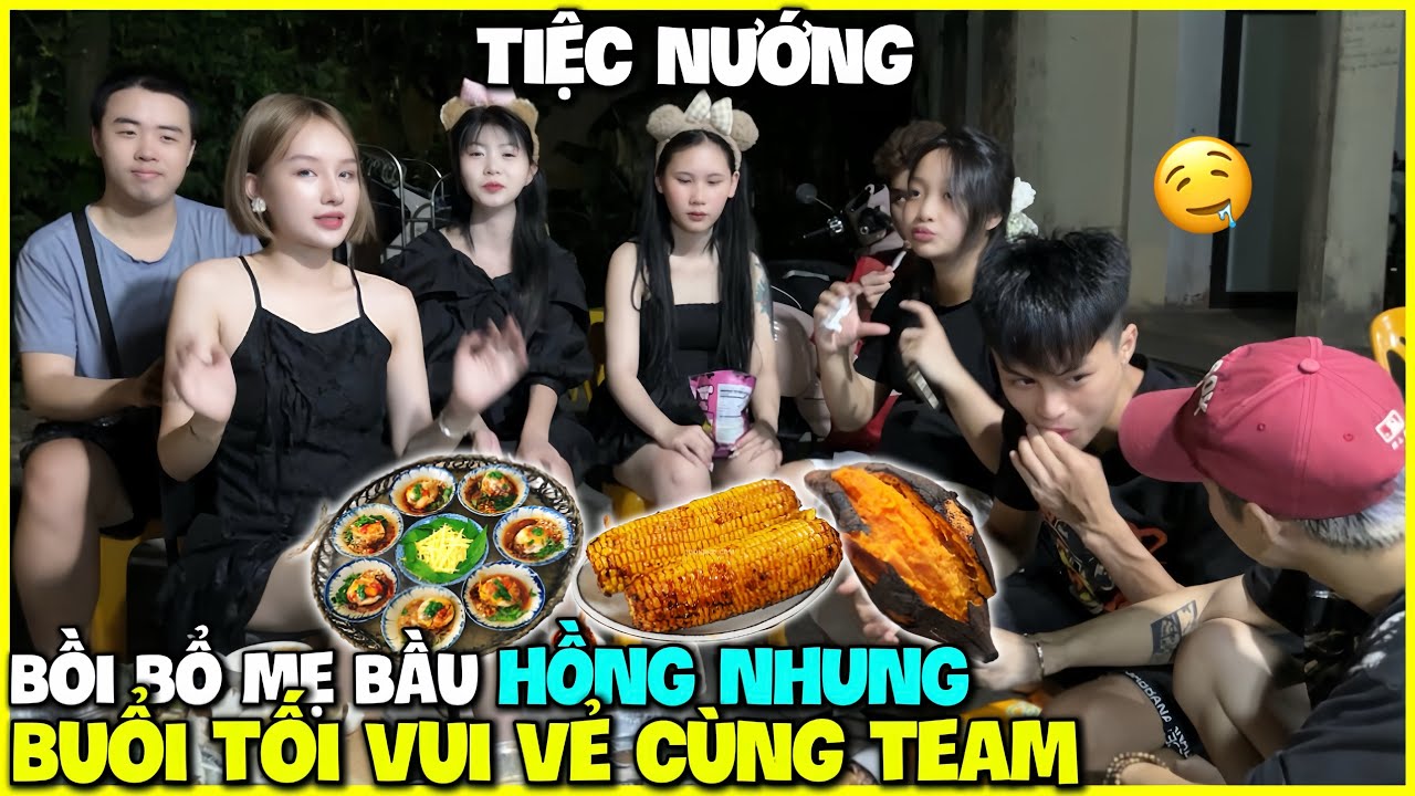 Miu Miu| Trứng Lộn Nướng Muối Ớt Cùng 2 Bé Bầu Kim Chi & Hồng Nhung !