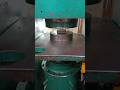 Gold & Silver Hydraulic Machine Working Process #silverfactory #jewelrymachine #trending #shorts