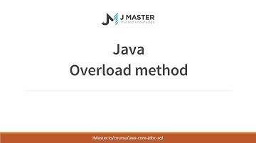 Java Cơ Bản - Overload hàm trong Java - JMaster.io