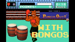 Can we beat everyone in Mike Tyson's Punch Out!! without losing using only DK Donkey Kong Bongos?