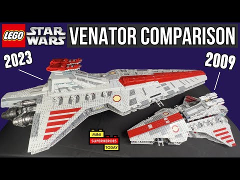 Compare LEGO Star Wars UCS Venator to UCS Imperial Star Destroyer