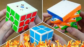 SPECIAL GAN &quot;CHAN&quot; CUBE / ALL BLUE 2X2 / SQUARE-2 UNBOXING | SpeedCubeShop.com