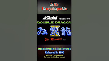 Double Dragon II - Released 1990 - NES Encyclopedia #NESencyclopedia #nes #retrogaming #retro