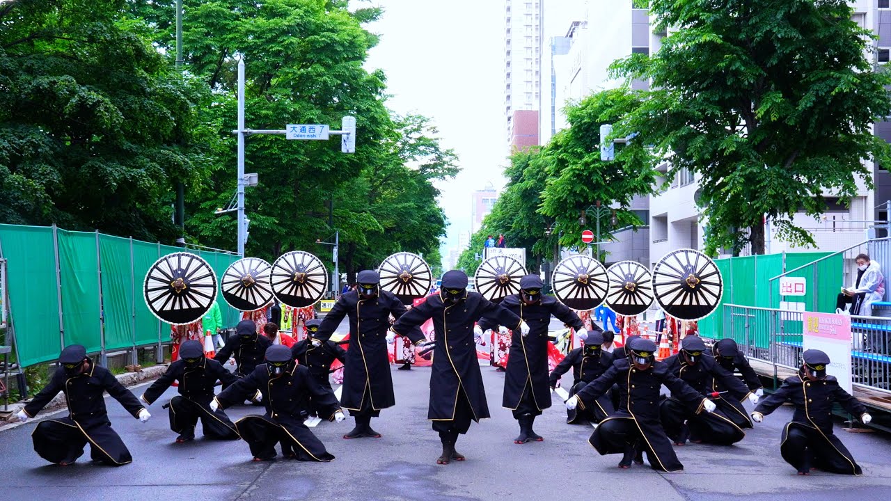 【4K】JR九州櫻燕隊｜運凱蒼天（第34回 YOSAKOIソーラン祭り 2025/大通北パレードコース会場 1/チーム公式撮影）