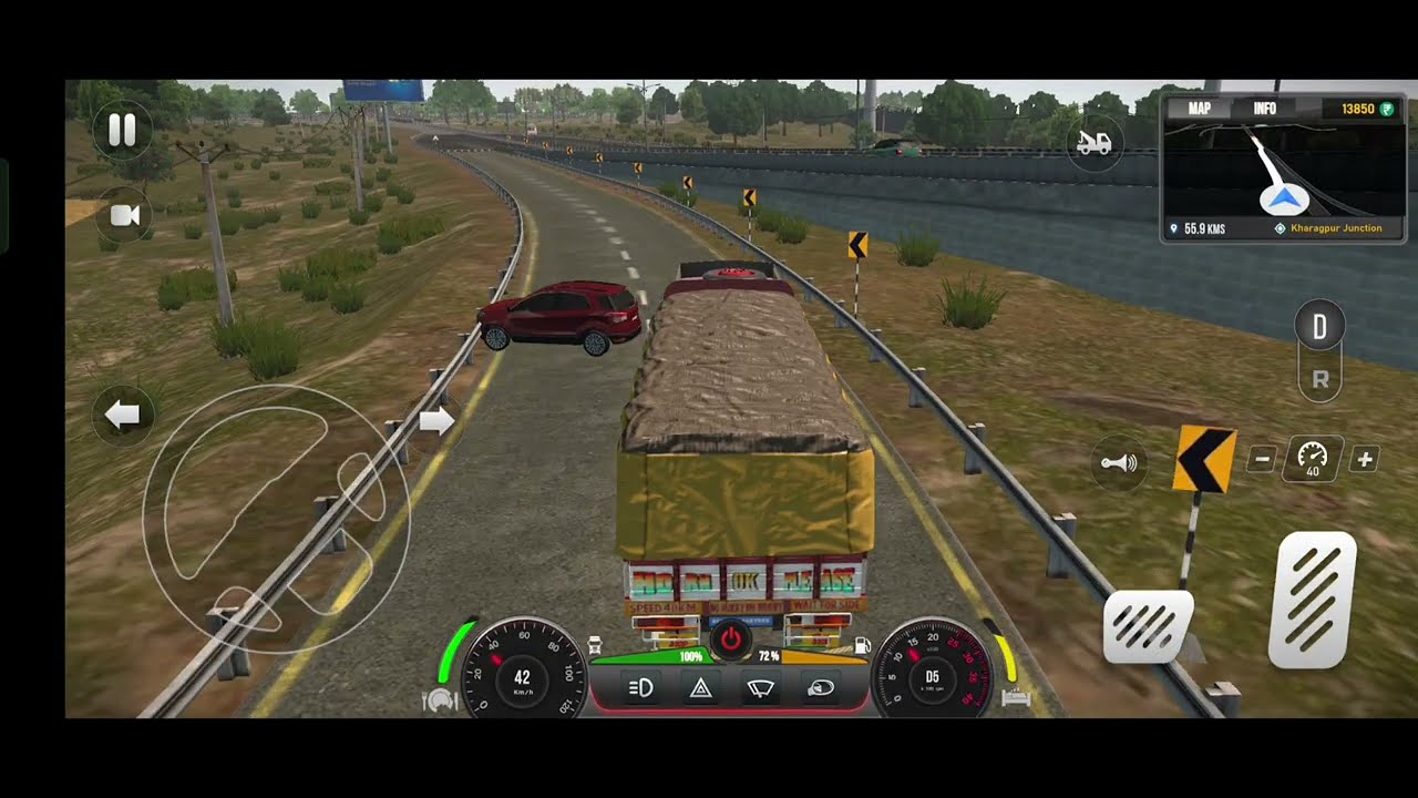 Truck Simulator Cargo Delivery Mission | Indian Truck Driving Game