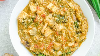 HOW TO MAKE THE BEST VEGAN GHANAIAN OKRA STEW IN 30 MINUTES