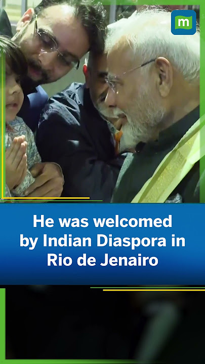 PM Modi Shares Adorable Moments With Kids At Rio De Jenairo, Video Goes Viral