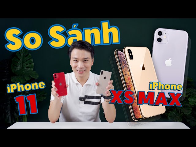 So Sánh Chi Tiết 2023 iPhone 11 Và iPhone XS Max
