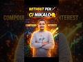 Without Pen CI Nikalo | Best Tricks Compound Interest | SSC NTPC Maths | Maths byte by Anuj Pandey