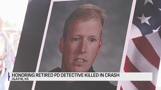 Service held for retired Olathe detective after deadly crash