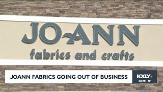 Joann Fabrics going out of business