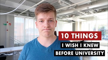 10 things I wish I knew before university