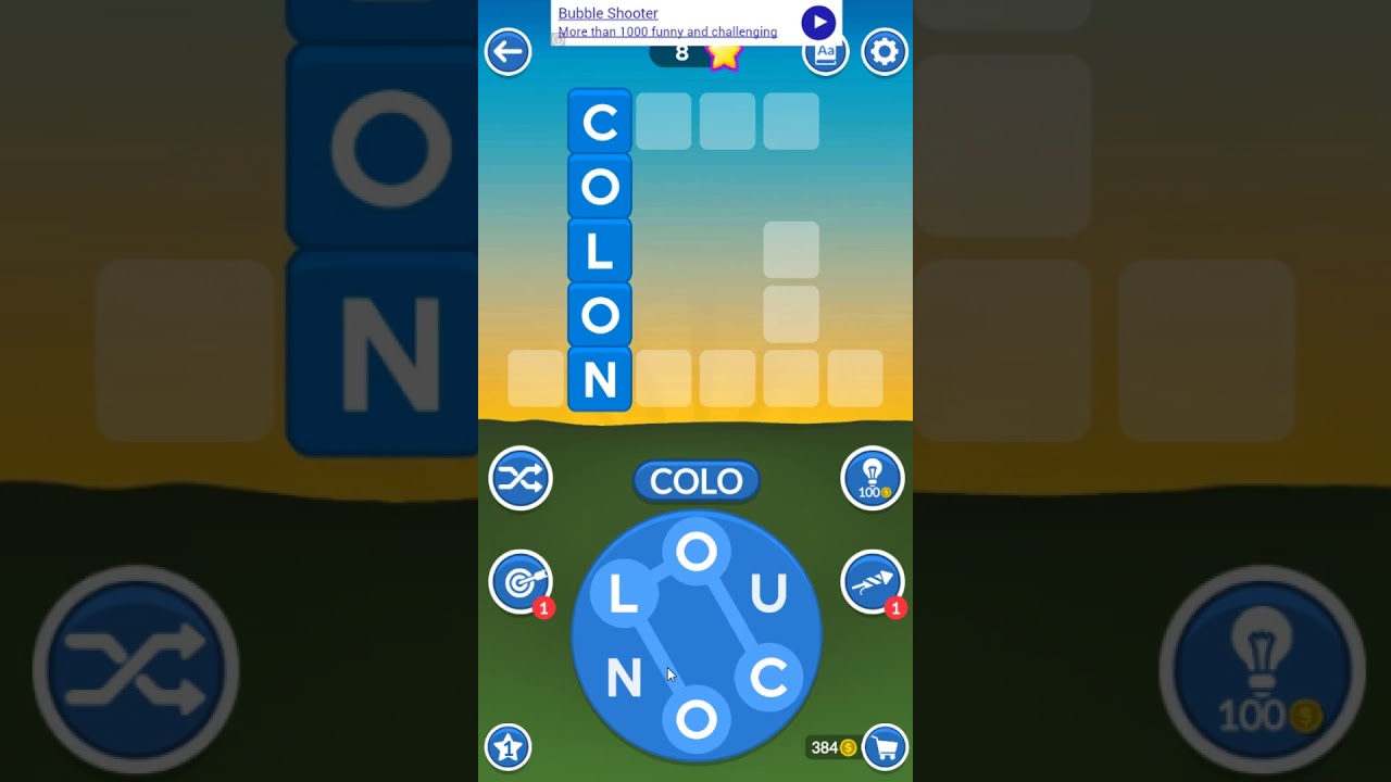 Word Toons level 134