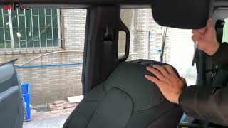 How to install Ford Bronco Seat Cover by Xipoo 561 views 1 year ago 11 minutes, 35 seconds