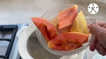 CHINESE SOUP- Papaya ( Fish Tail) Chinese Style