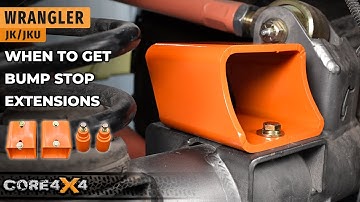 When to get Bump Stop Extensions + Install - Core 4x4